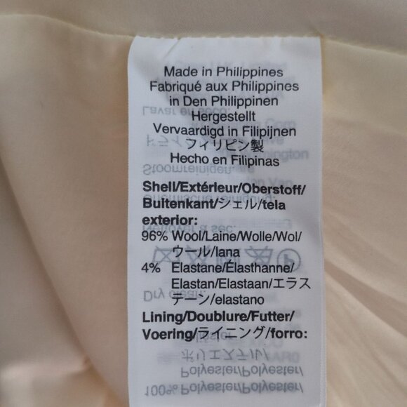 J Crew 365 sleeveless cream dress size 8 business professional - Picture 3 of 5